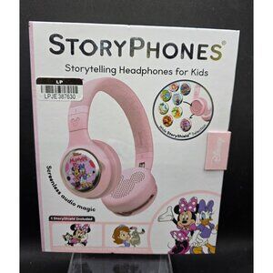 Disney StoryPhones Kids Storytelling Headphones Pink Screen-Free Audio Magic